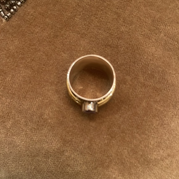 Sterling silver ring with a genuine purple amethyst - Picture 4 of 7